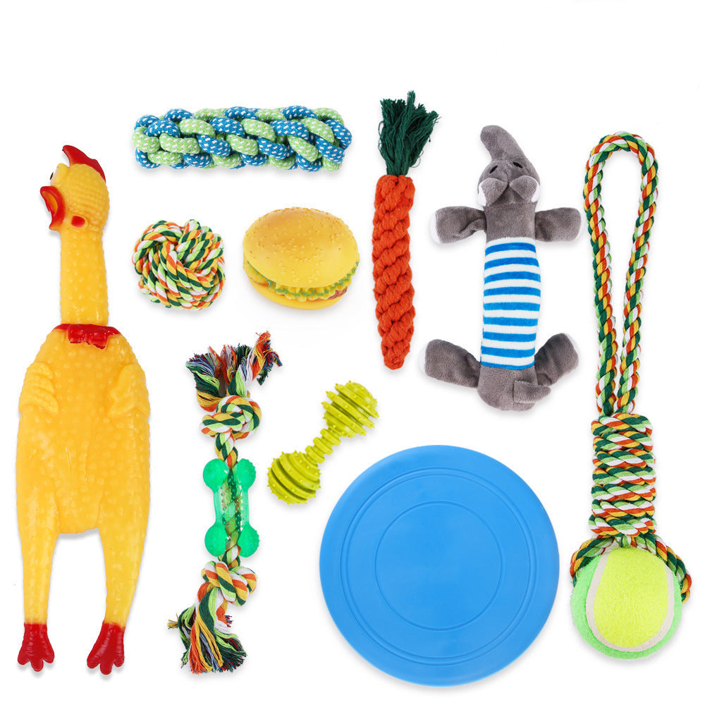 🔥 Indestructible Dog Rope Toys! Heavy-Duty Cotton Ropes⚡For Aggressive Chewers💪【Ultimate Chew Proof】 🔥 Indestructible Dog Rope Toys! Heavy-Duty Cotton Ropes⚡For Aggressive Chewers💪【Ultimate Chew Proof】